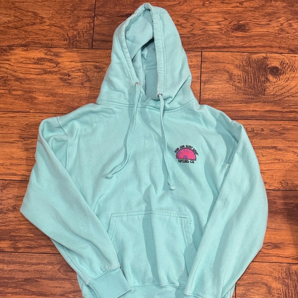Rip Curl Aqua Hoodie with Logo